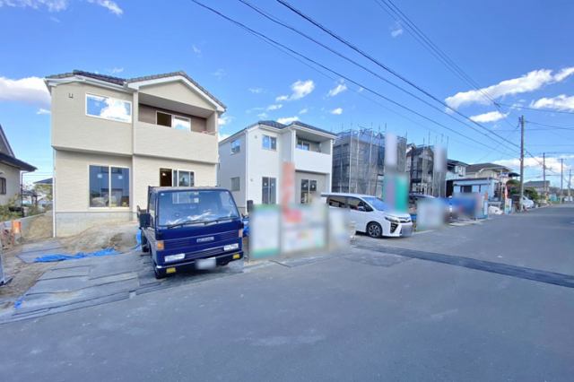 並列駐車3台以上可能前面道路6m以上で駐車もラクラク現地（2025年11月）撮影