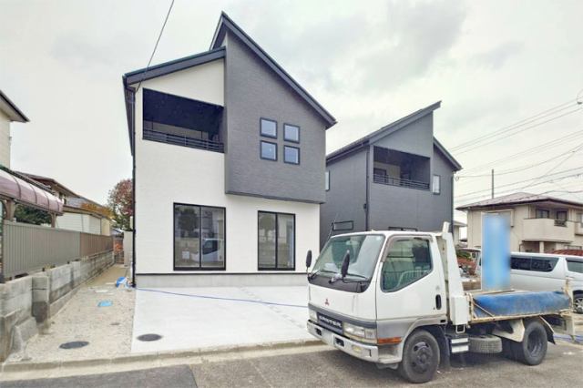 小学校徒歩5分と通学も安心の立地I.D.S.工法の地震に強い家現地（2025年12月）撮影