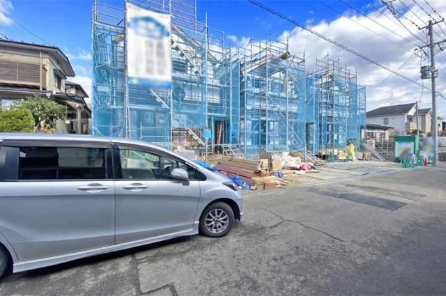 スーパー・金融機関・コンビニまで徒歩9分内！現地（2025年12月）撮影