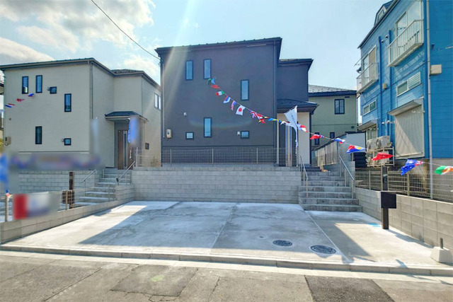 敷地47坪越！並列駐車3台OK♪現地（2026年3月）撮影