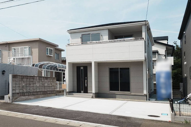 完成済み物件！並列駐車ゆったり2台OK♪現地（2026年6月）撮影