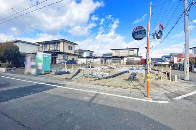 開放的な角地物件！現地（2026年2月）撮影