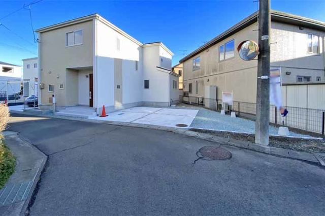 50坪の広々した敷地！駐車並列2台OK！現地（2026年1月）撮影