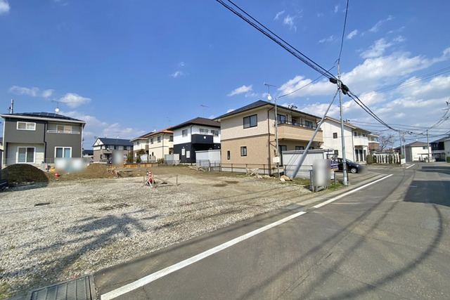 JR「愛子駅」徒歩19分並列駐車2台OK現地（2026年4月）撮影