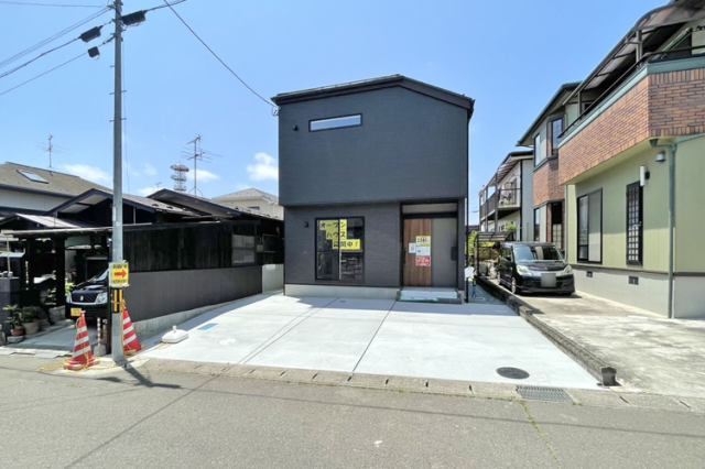 最大駐車並列３台お買い物施設が充実した市名坂エリア近郊現地（2025年6月）撮影