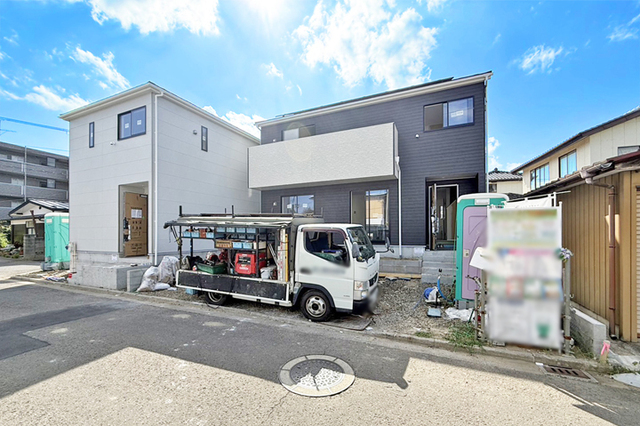 光や風をたくさん取り込む二面採光！現地（2026年7月）撮影
