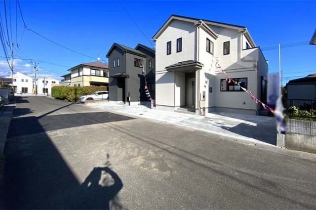 全居室南向きと陽当たりを確保！現地（2025年10月）撮影