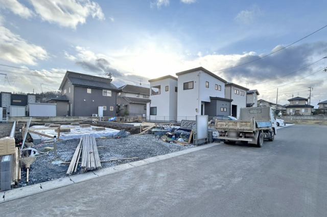 JR仙山線「愛子駅」徒歩14分並列駐車3台以上OK現地（2025年12月）撮影