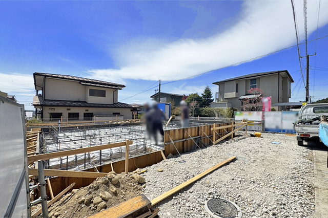 人来田小学校徒歩2分！人来田中学校徒歩3分！お子様の登下校も安心♪現地（2026年4月）撮影