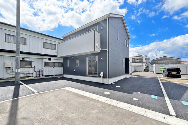 中田小学校まで徒歩9分！中田中学校まで徒歩13分！現地（2026年9月）撮影