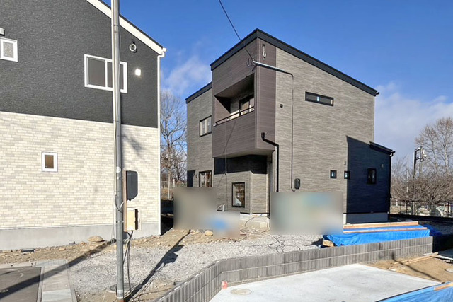 陸前落合駅徒歩10分と通勤通学やお出かけの際にも便利な立地現地（2026年2月）撮影