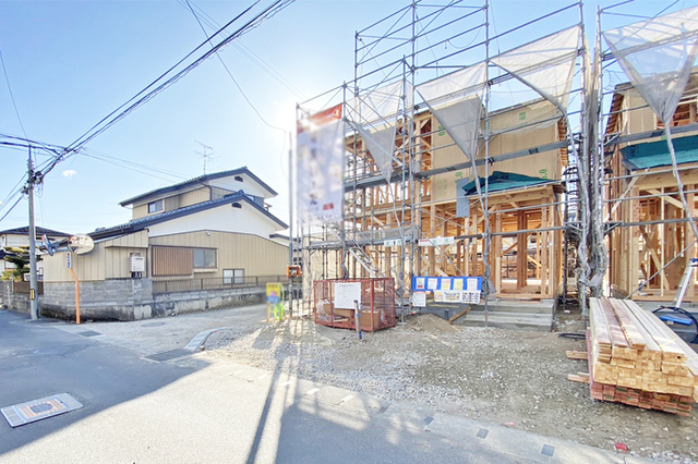 開放的な角地物件！現地（2026年1月）撮影