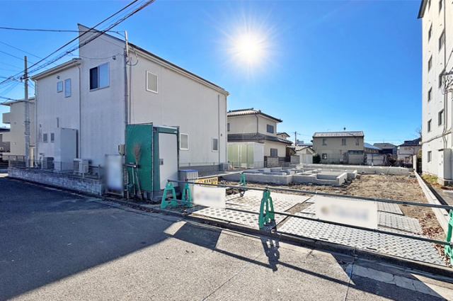 全居室南向きで陽当たりを確保！現地（2025年12月）撮影