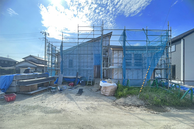 ワンフロアで家事が完結する平屋住宅♪現地（2026年7月）撮影