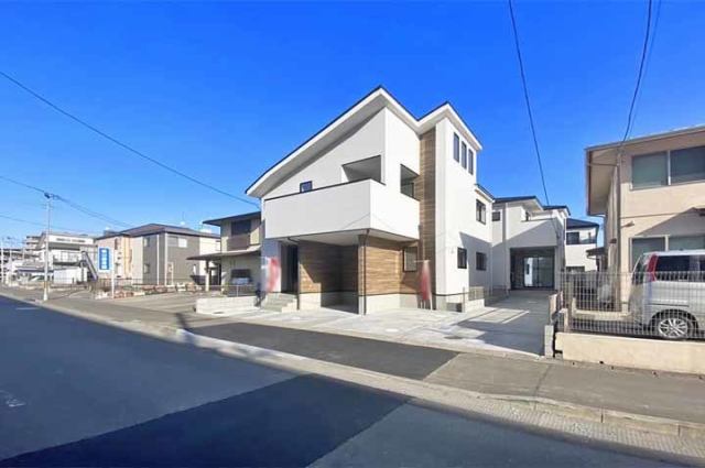 雨風から愛車を守るビルトインガレージ！現地（2026年1月）撮影