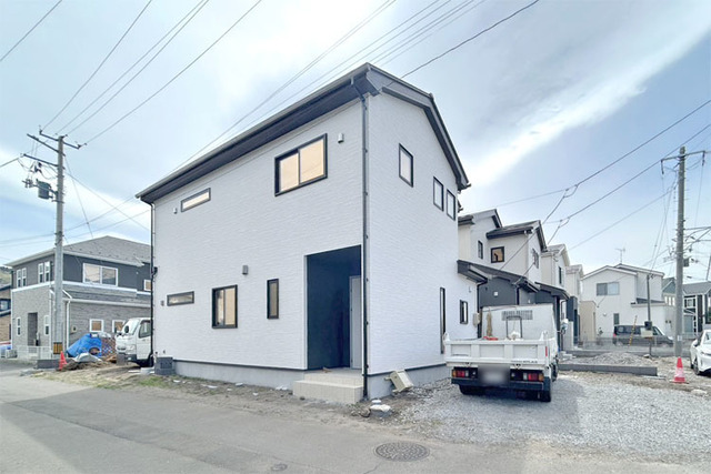 愛子駅徒歩圏内幼稚園・小学校徒歩9分内現地（2026年4月）撮影