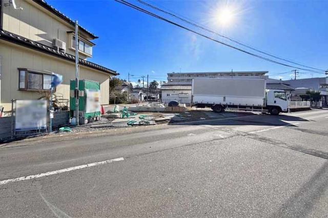 前面道8.7ｍ！駐車もラクラク♪現地（2026年1月）撮影