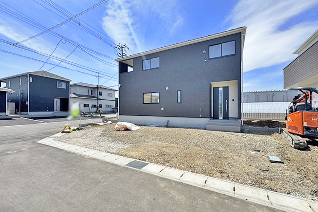 全室二面採光で光や風を沢山取り込みます！現地（2026年4月）撮影