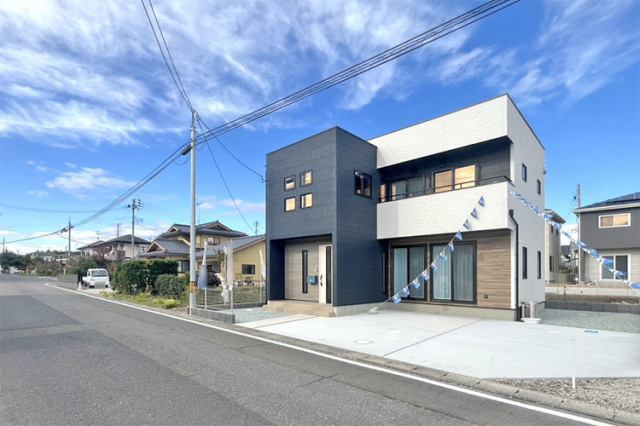 愛子駅徒歩圏内陽当たりの良い南道路現地（2025年11月）撮影