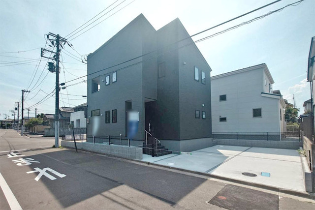 完成済み物件！並列駐車ゆったり2台OK♪現地（2026年6月）撮影