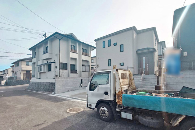 敷地47坪越！並列駐車3台OK♪現地（2026年3月）撮影