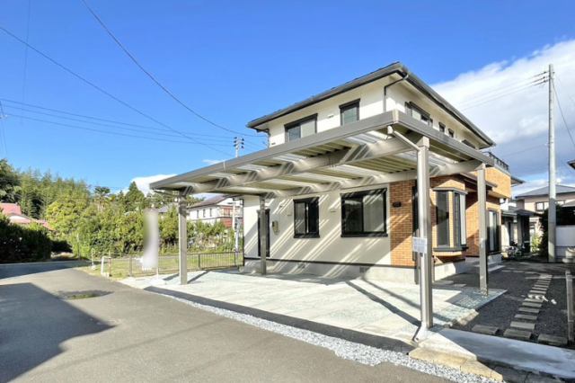 愛子駅・陸前落合駅徒歩圏内66.9坪の広々敷地現地　（2025年10月）撮影