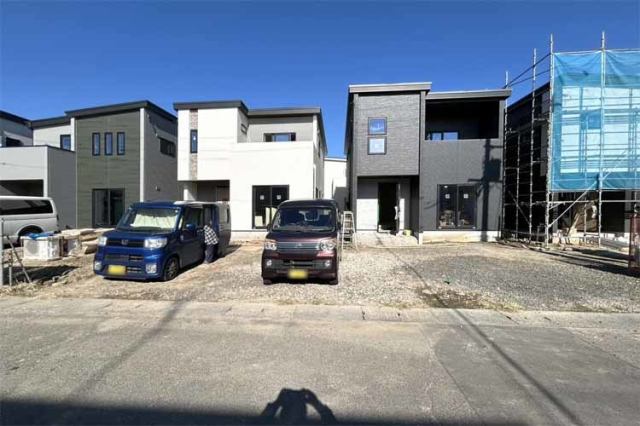 （現地写真）並列3台駐車OK！