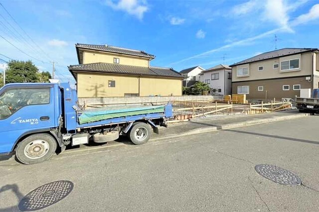 脱衣所には室内干しができるホスクリーン付き！現地（2026年9月）撮影