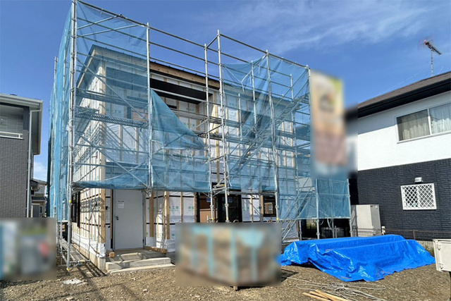 コンビニやドラッグストアが近郊でお買い物にも便利！現地（2026年5月）撮影